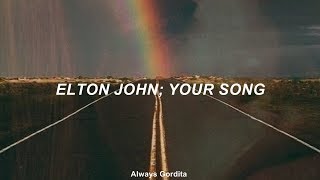 Elton John - Your Song (Traducida al Español)