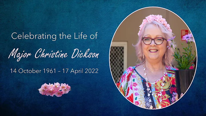 Celebration of Life for Major Christine Dickson