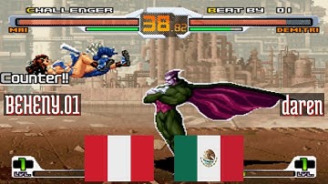 FT5 @svcsplus: BEHENY.01 (PE) vs daren (MX) [SNK vs Capcom Chaos Super Plus svc Fightcade] Oct 7
