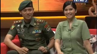 MAYOR INF. AGUS YUDHOYONO BESERTA ISTRI ANNISA POHAN 