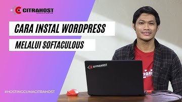 CARA INSTAL WORDPRESS DI SOFTACULOUS CPANEL