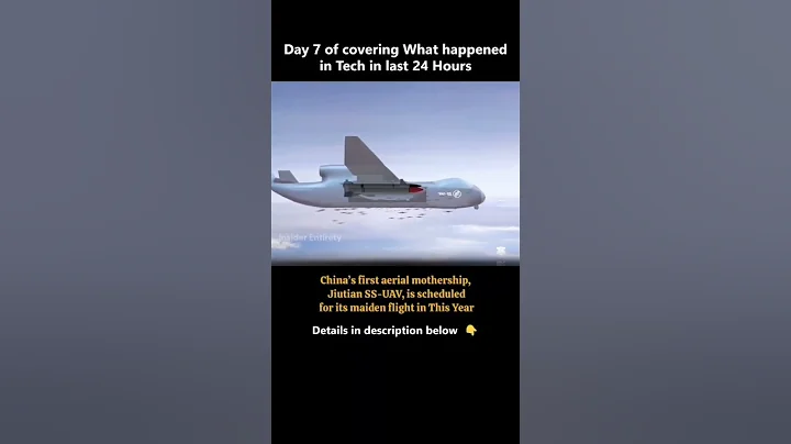 Day7: This Chinese Drone Can Launch 100+ Drones Mid-Air 😳 | Jiutian SS-UAV Breakdown #Shorts #china