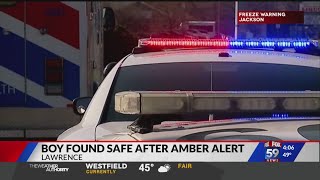 Boy At Center Of Amber Alert Found Safe Lawrence Police Say