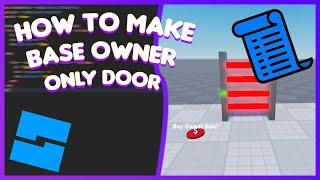 How To Make A Tycoon, Owners Only Door | Part 5