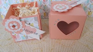 Heart Box using Gift Box Punch Board by AtYourServiss 53 views 3 years ago 25 minutes