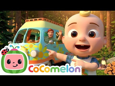 Wheels on the Camper Van 🚐 | CoComelon Sing Along Songs for Kids | It's Karaoke Time 🎶