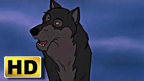 The Jungle Book 1967 The Wolf Pack Meeting Clip [HD]