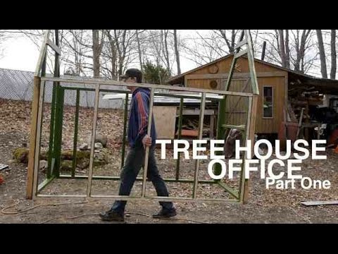 A $400 backyard tree house office, cabin, or shack… PART ONE