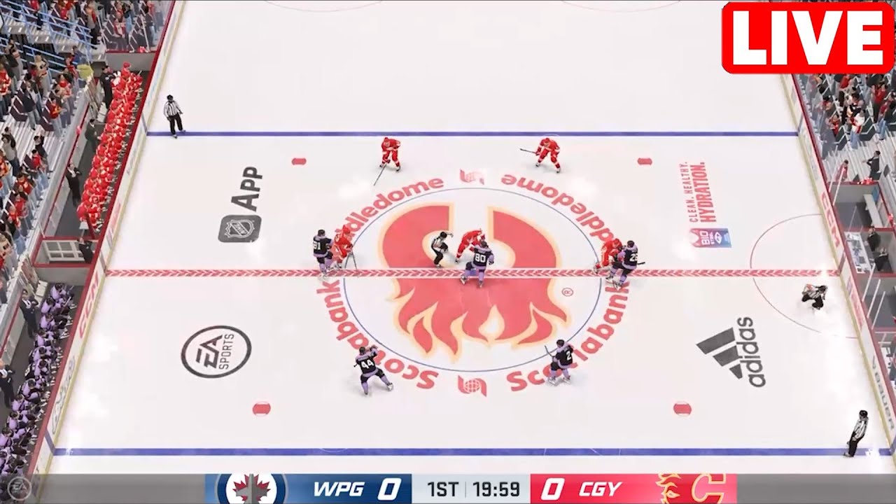 NHL LIVE - Winnipeg Jets vs Calgary Flames - 27th September 2023 NHL Full Match NHL 24