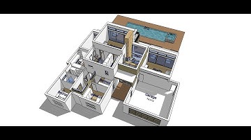 A8.  Working with Walls.  A TreblD and SketchUp Tutorial