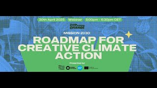 Mission 2030: Roadmap for Creative Climate Action
