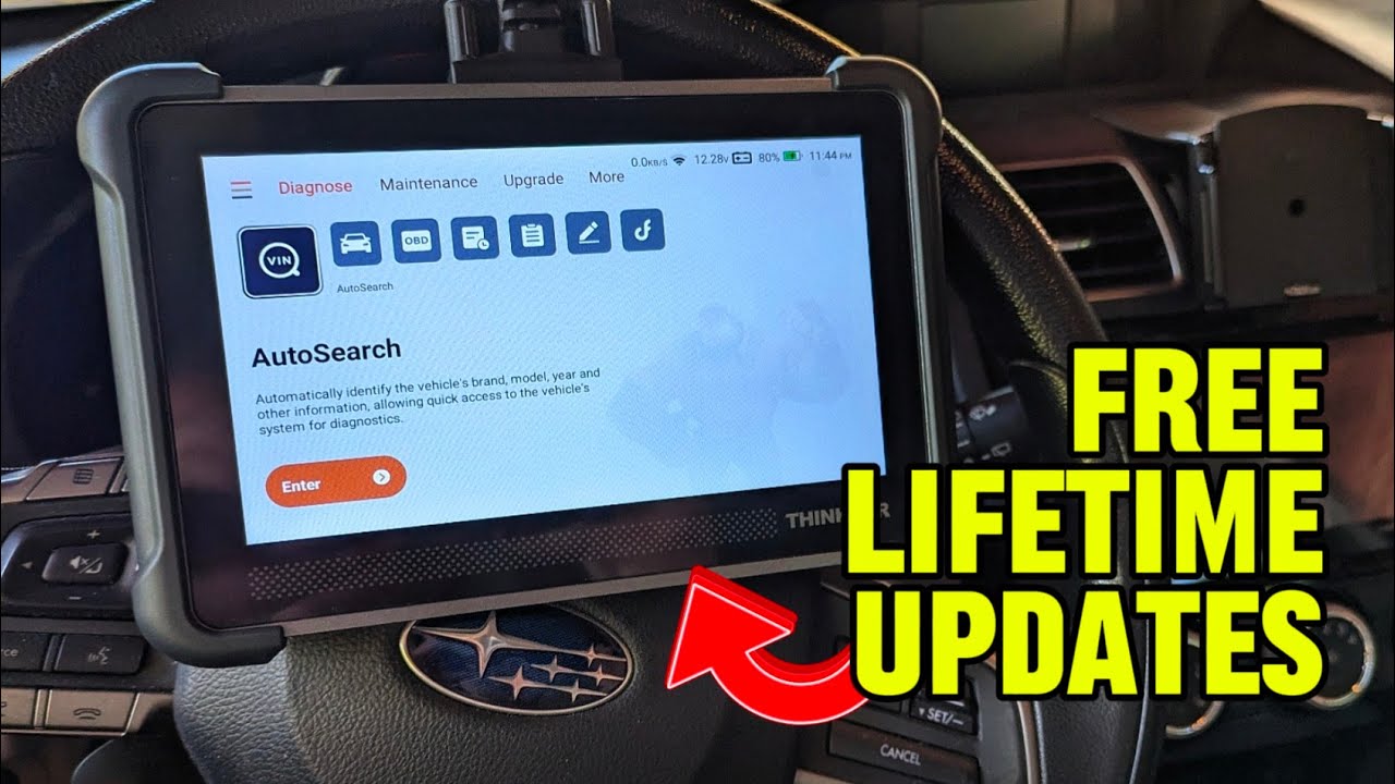 Free lifetime subscriptions? Yes! ThinkCar 672 scan tool review 