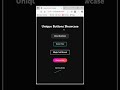 BUTTONS ......#codeprep #coding #development #creativity #unique #mycodetips#codeeveryday #html#css