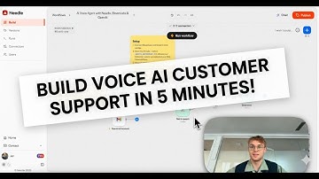 I Built a Voice AI Customer Support Agent in 5 Minutes (No Code Tutorial)