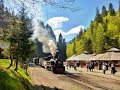 "Mocanița" Steam Train of Vaser Valley , Maramures Romania