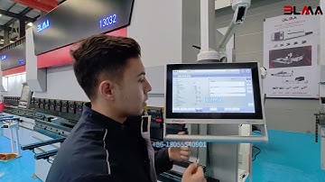 2025-BLMA DA53TX CNC Press Brake Controller Tutorial | Smart Interface & Precision Bending Explained