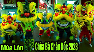 Múa Lân Hay Nhất 2023 gần 70 đoàn Lân Sư Rồng tại lễ hội Chùa Bà Châu Đốc An Giang P3