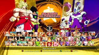 DRAGON BALL FighterZ Broly dbs \& Broly dbz vs Freezer \& Cooler