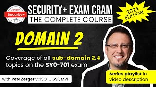 CompTIA Security+ Exam Cram  2.4 Indicators (SY0701)
