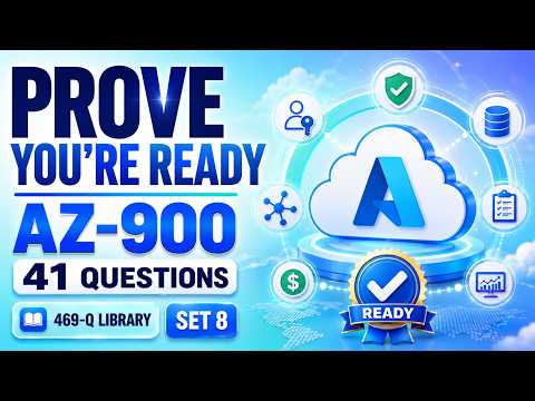 AZ-900 Exam Questions & Answers 2026 — Set 08