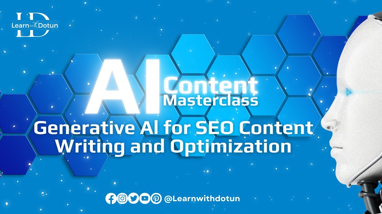 Harnessing the Power of Generative AI for SEO Content Writing and Optimization