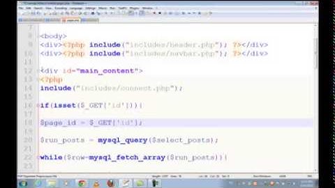 Complete CMS & Website with Admin Panel in PHP & MySQL part 12 of 26240p H 263 MP3
