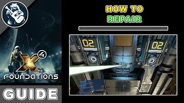 X4 Foundations How to Repair (Beginner X4 Foundations Guide)
