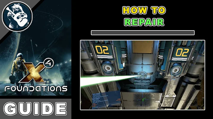 X4 Foundations How to Repair (Beginner X4 Foundations Guide)