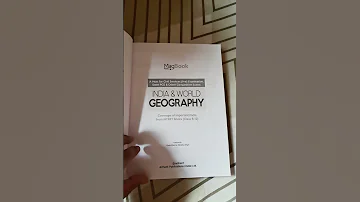 Best Geography Book For Competitive Exam 