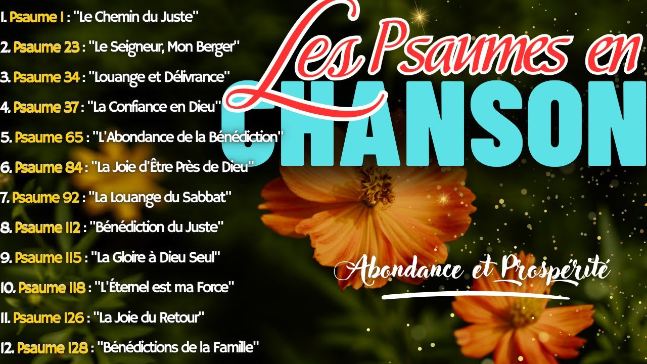 12 Puissants Psaumes en Chanson Pour l’Abondance et la Prospérité | Prière du Matin