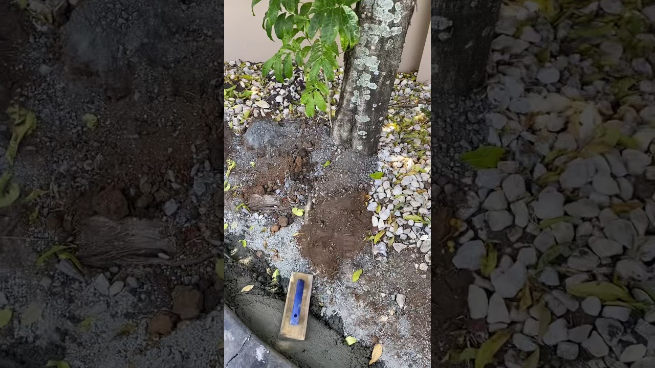 Garden Edging repair - YouTube