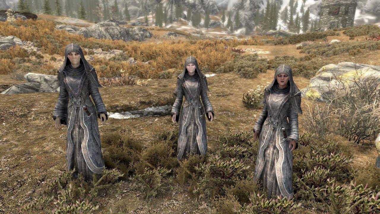 Skyrim Mods Custom Made Female Greybeards (PS4/XBOX1/PC) YouTube