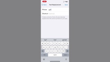 How to Setup Text Replacement
