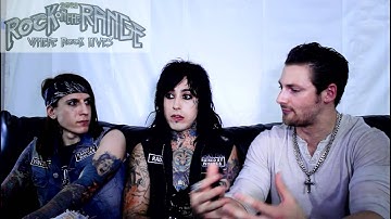 Falling In Reverse Interview with Ronnie Radke and Jacky Vincent at Rock On The Range 2012