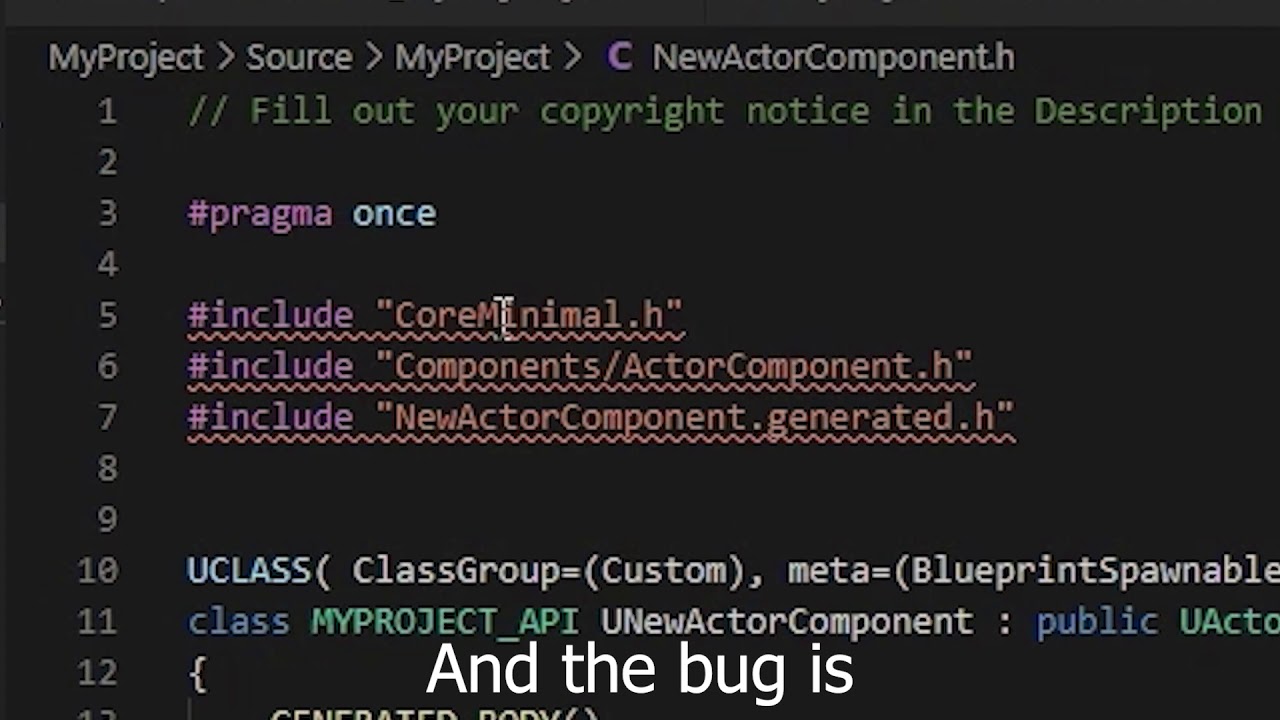 Unreal Engine 4 26 C Intellisense Vscode Bug Solve Youtube