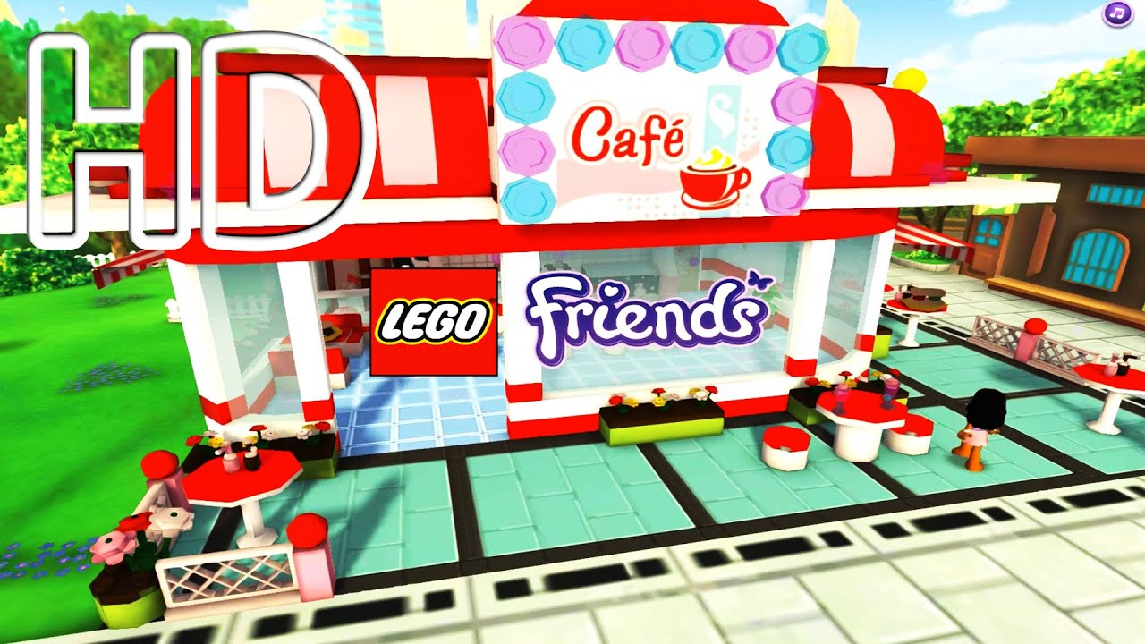 Lego Friends Cafe Game - YouTube
