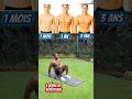 Entraînement des abdominaux au poids du corps #exercice #viral #fitness #absworkout