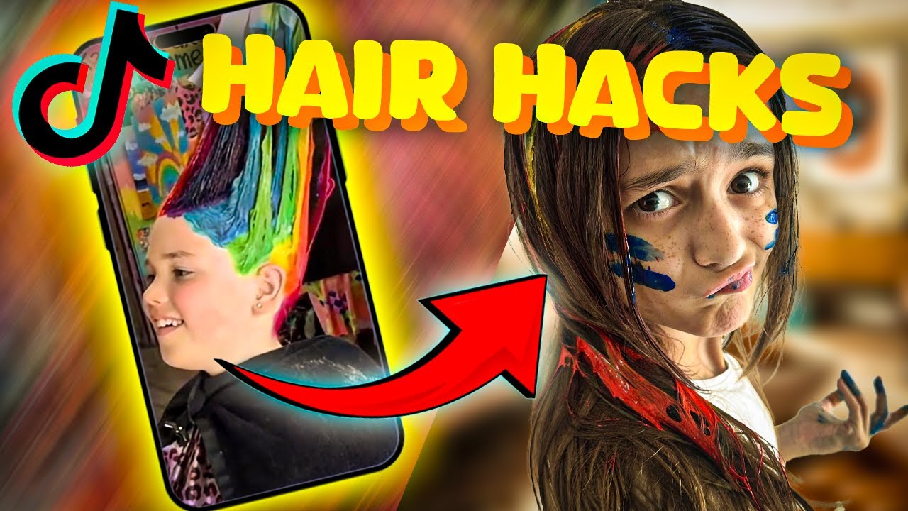 on TESTE des TIKTOK HAIR HACKS ! (c'est CATASTROPHIQUE...)