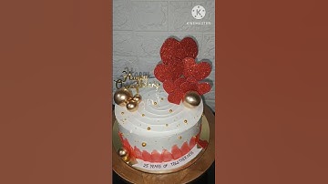 Anniversary Cake Design Ideas. No Fondant Anniversary Cake.