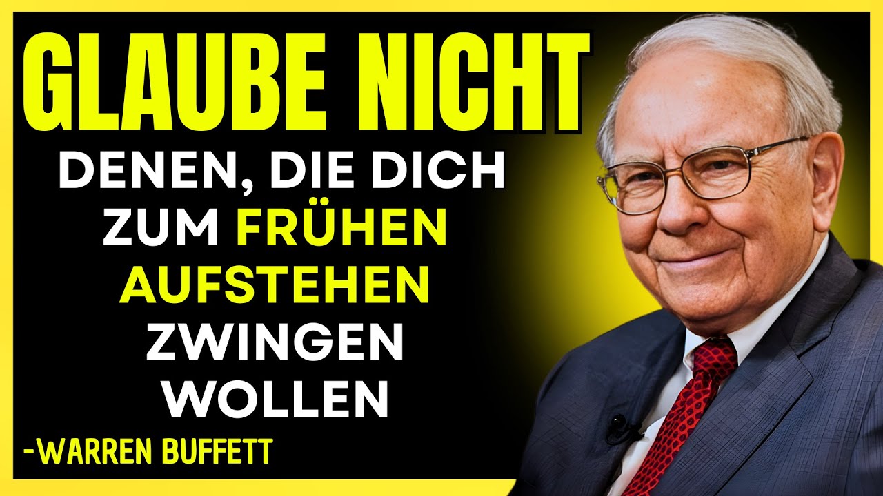WARREN BUFFET: 6 UNBESTREITBARE REGELN, denen alle MILLIARDÄRE FOLGEN, aber KEINER dir VERRÄT