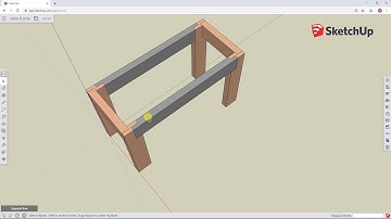 68. SketchUp tutorials for beginners - part 3: simple joinery