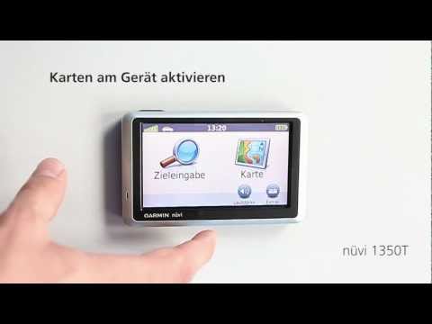 Garmin Tutorial - Karten aktivieren und deaktivieren