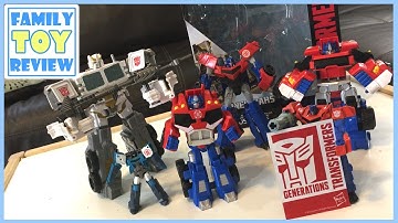 Optimus Prime - Transformer Toys Collection - Combiner Wars & Rescue Bots Transformers Toys Unboxing