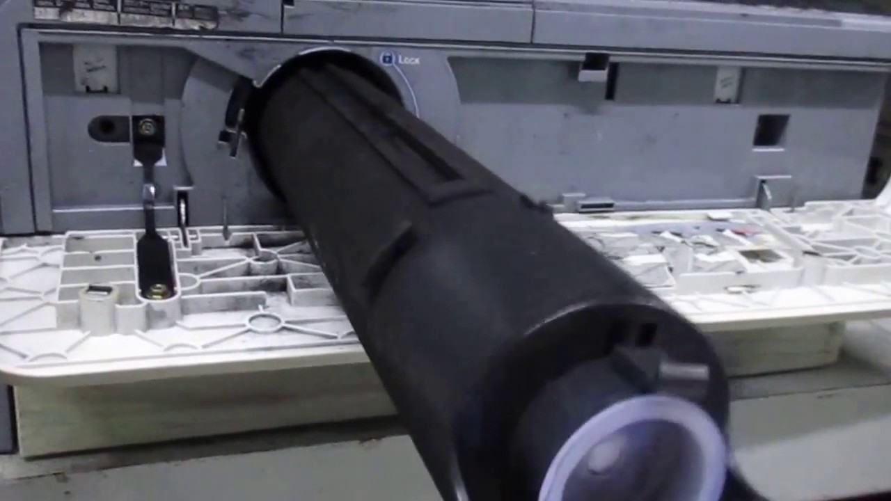 Canon ir1022if Toner Compatible Install - YouTube