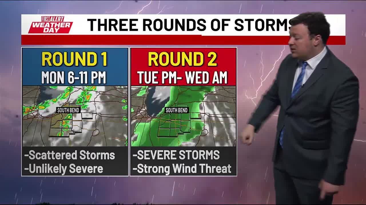 FIRST ALERT WEATHER DAY TUESDAY OVERNIGHT-WEDNESDAY: Strong to Severe ...