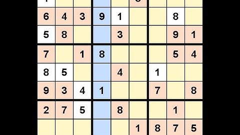 How to Solve Los Angeles Times Sudoku Impossible August 16, 2020