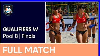 Full Match | 2023 CEV Beach Volleyball Nations Cup | Qualifiers W | Pool B Finals