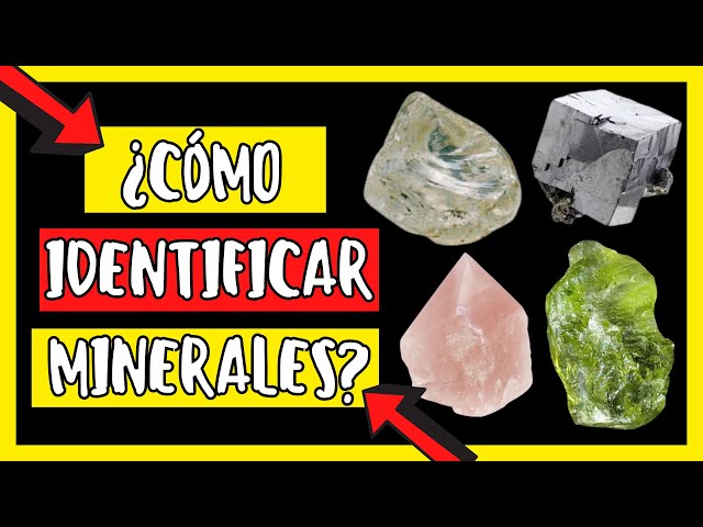 ROCAS Y MINERALES. MANUAL IDENTIFICACION (