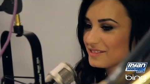 Joe Jonas & Demi Lovato Interview With Ryan Seacrest