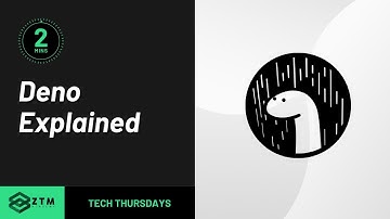 What is Deno? | Deno Explained in 2 Minutes For BEGINNERS.